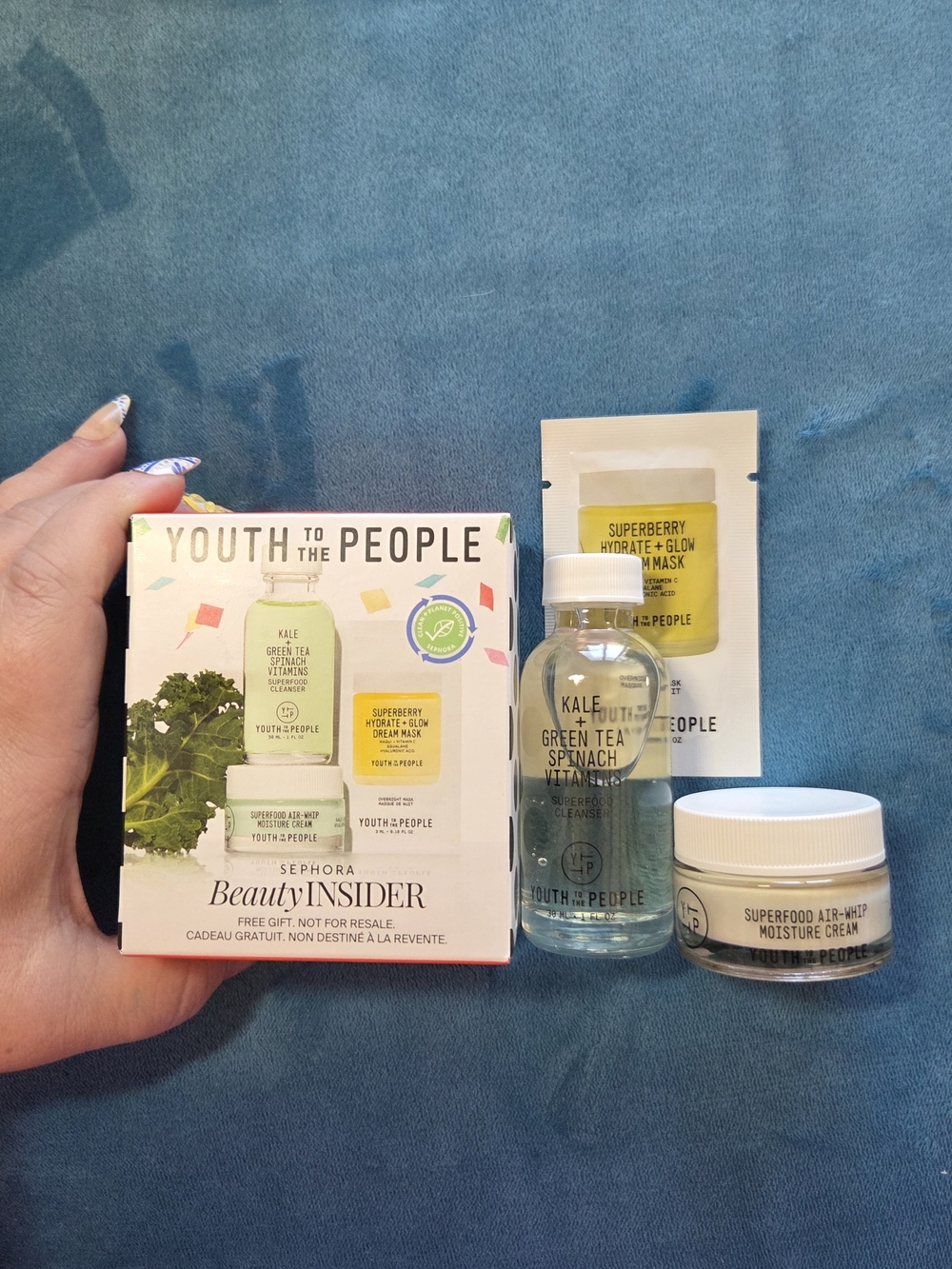 NWT Youth To The People Travel Set